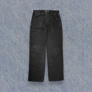 Versace Jeans Signature Men’s Black Straight-Leg Pants – Tall Size 34x48